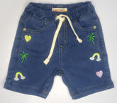 Girls short elasticated W belt